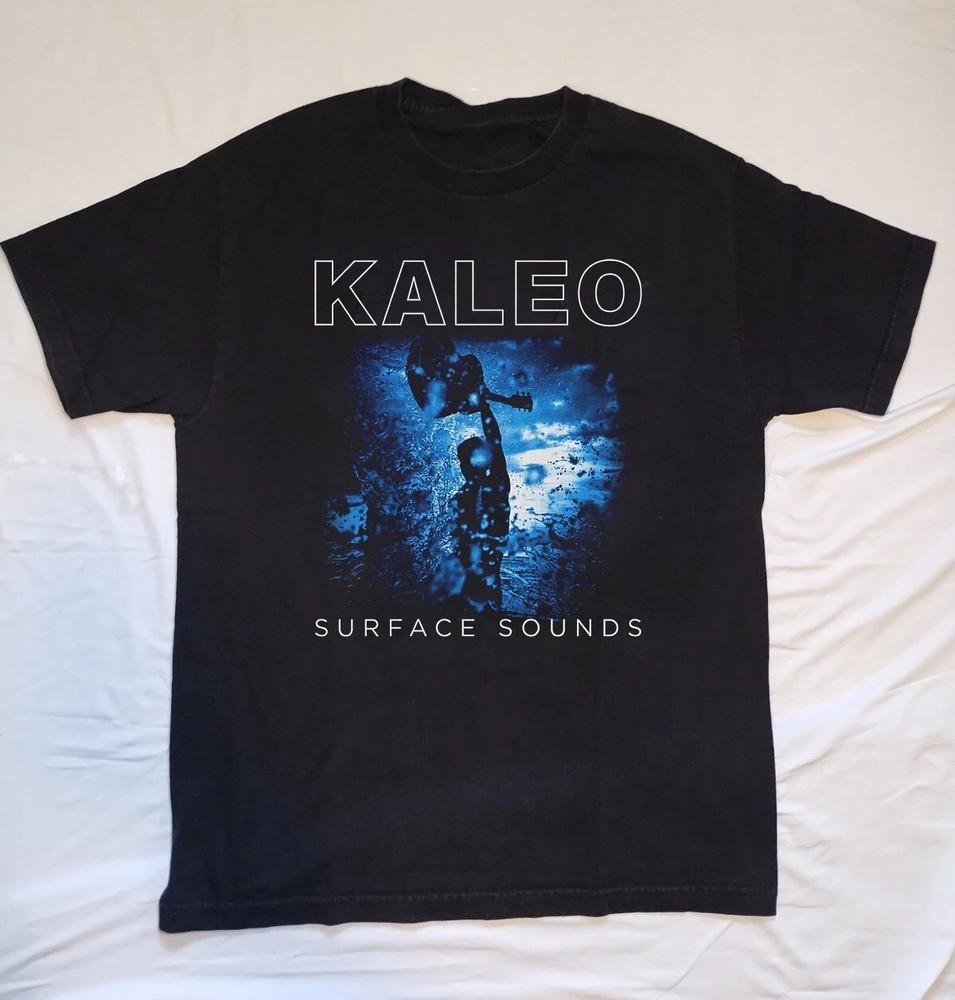 

Kaleo Surface Sounds Album T Shirt Black All Size Gift fan FN1600 Unisex T-Shirt XL