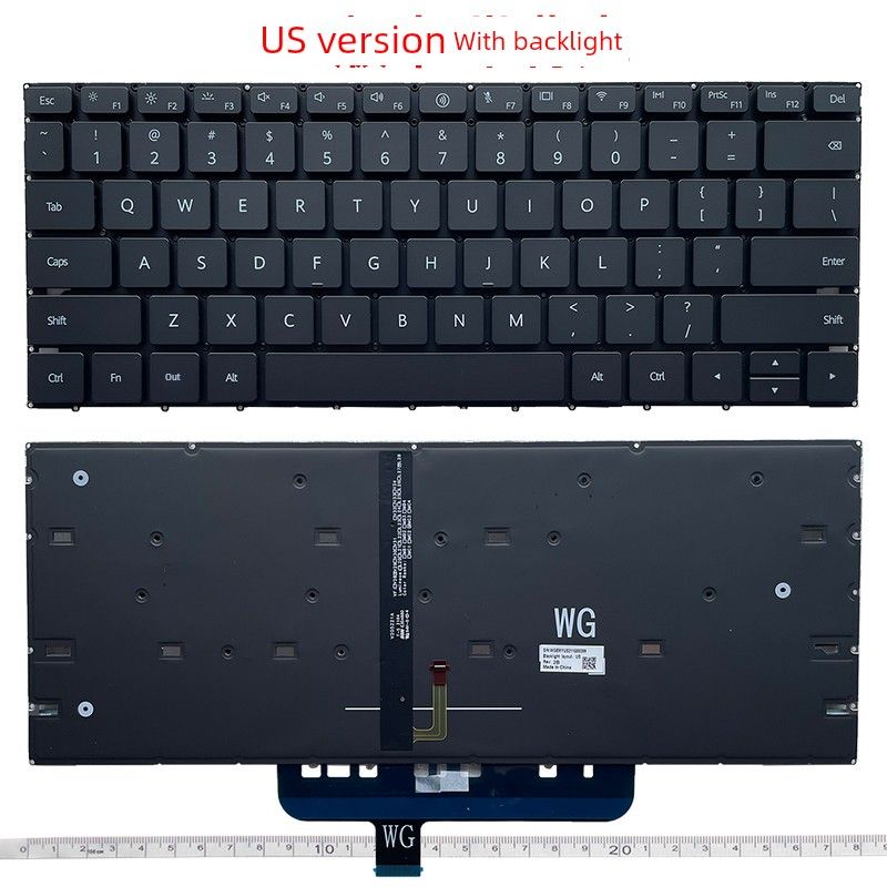 

Applicable to Matebook14s/13S Huawei EMD-W56/W76 HKD-W56/W58 Keyboard MRG/HKF-16 MateBook 14s/13S (With backlight) [new]]