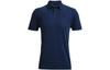Polo Shirts Men's Collegiate Blue Polo Collar Moderate Straight Fit 1370098-408