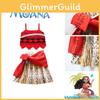 Fantasia de Princesa Moana para Crianças Meninas Roupa de Fantasia Presente de Natal