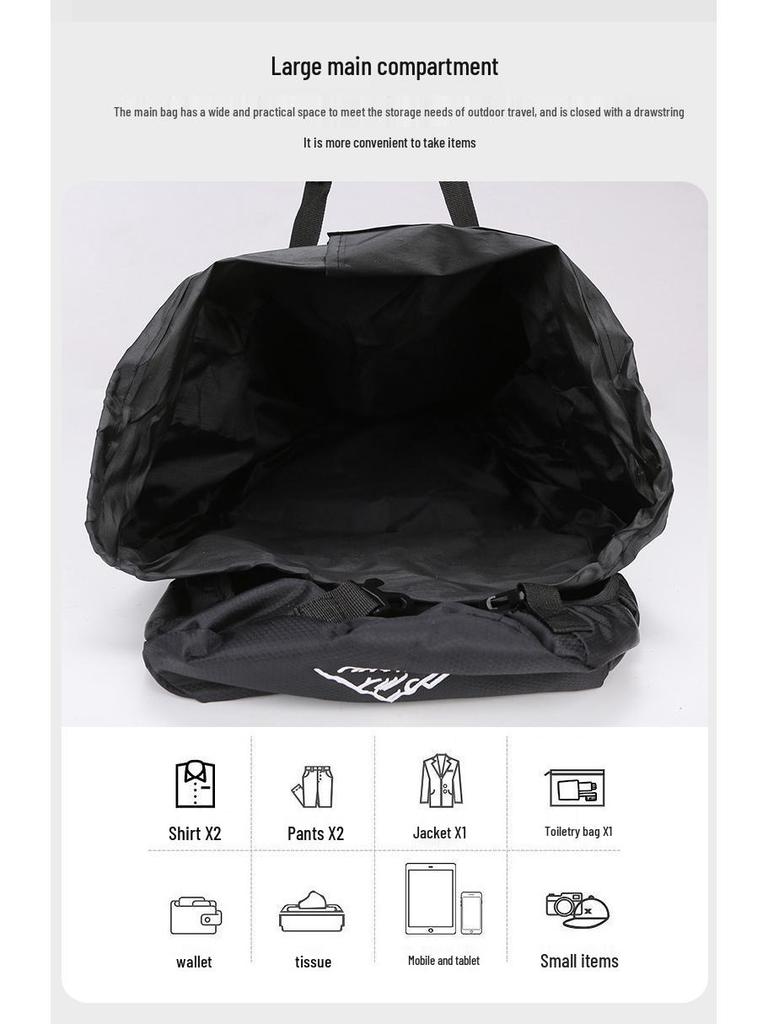 90L Waterproof Outdoor Hiking and Camping Backpack for Men