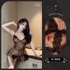 Sex underwear sexy slightly transparent uniform sex pajamas pure desire mesh suspender small chest nightdress