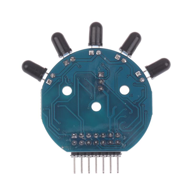 Mk00215 Five Way Flame Sensor Module Analog Digital Double Output Fire Fighting Robot Repair Parts
