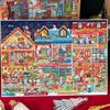 New Kawaii Christmas New Year Series 3D Cartoon Miniature Scene Stickers Creative Collage DIY Scrapbook Stacking Stickers