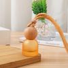 NEW 1Pcs Colorful Frosted Glass Bottle Container 11ml Empty Car Perfume Bottle Aromatherapy Bottle Car Pendant Decoration
