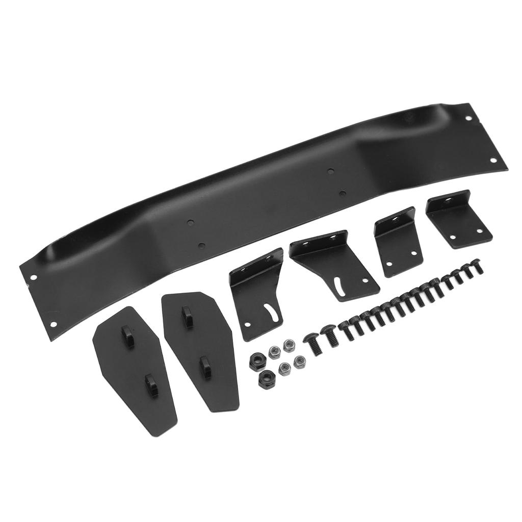 110 RC Tail Wing Spoiler Drift Racing Aluminium Alloy Tail Wing Black for HSP for LC