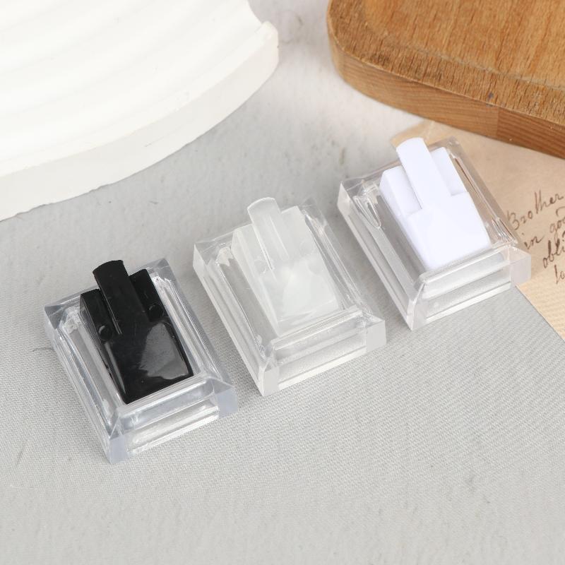 5Pcs Clear Ring Display Stands Ring Jewelry Tray Ring Storage Organizer Shelf For Jewelry Counter Showcase Display Prop