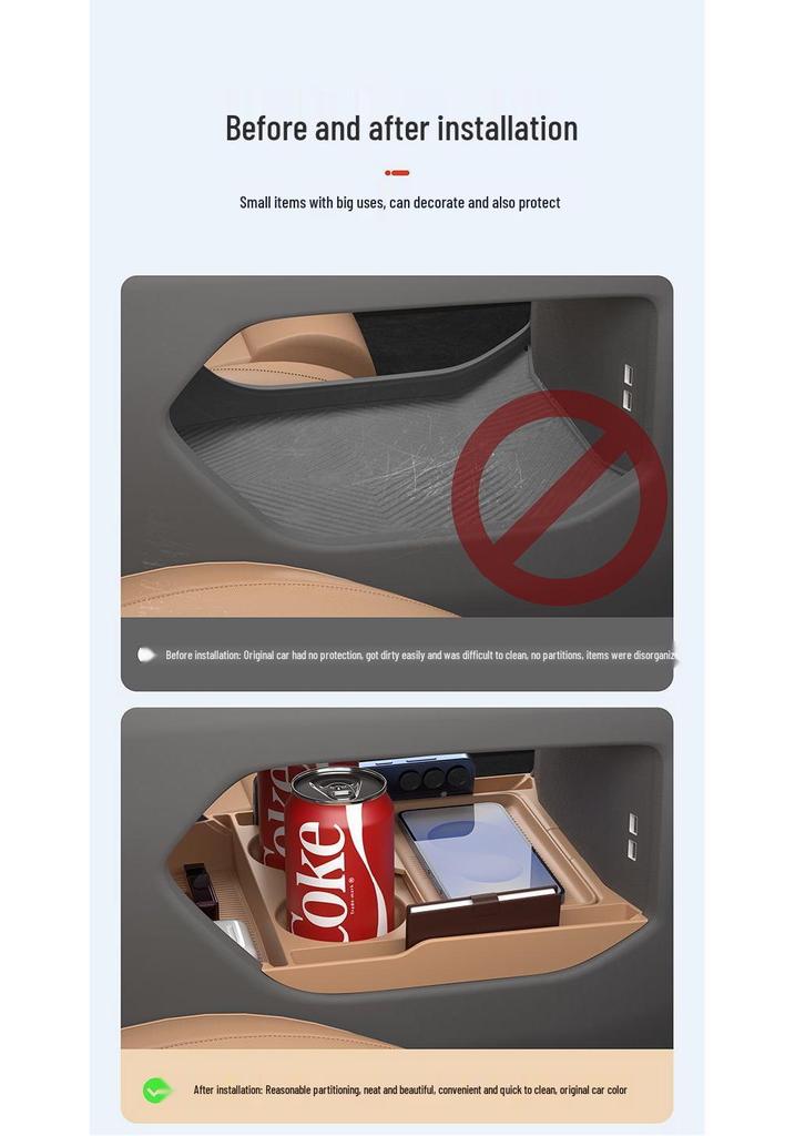Jetour Traveler Silicone Center Console Storage Box
