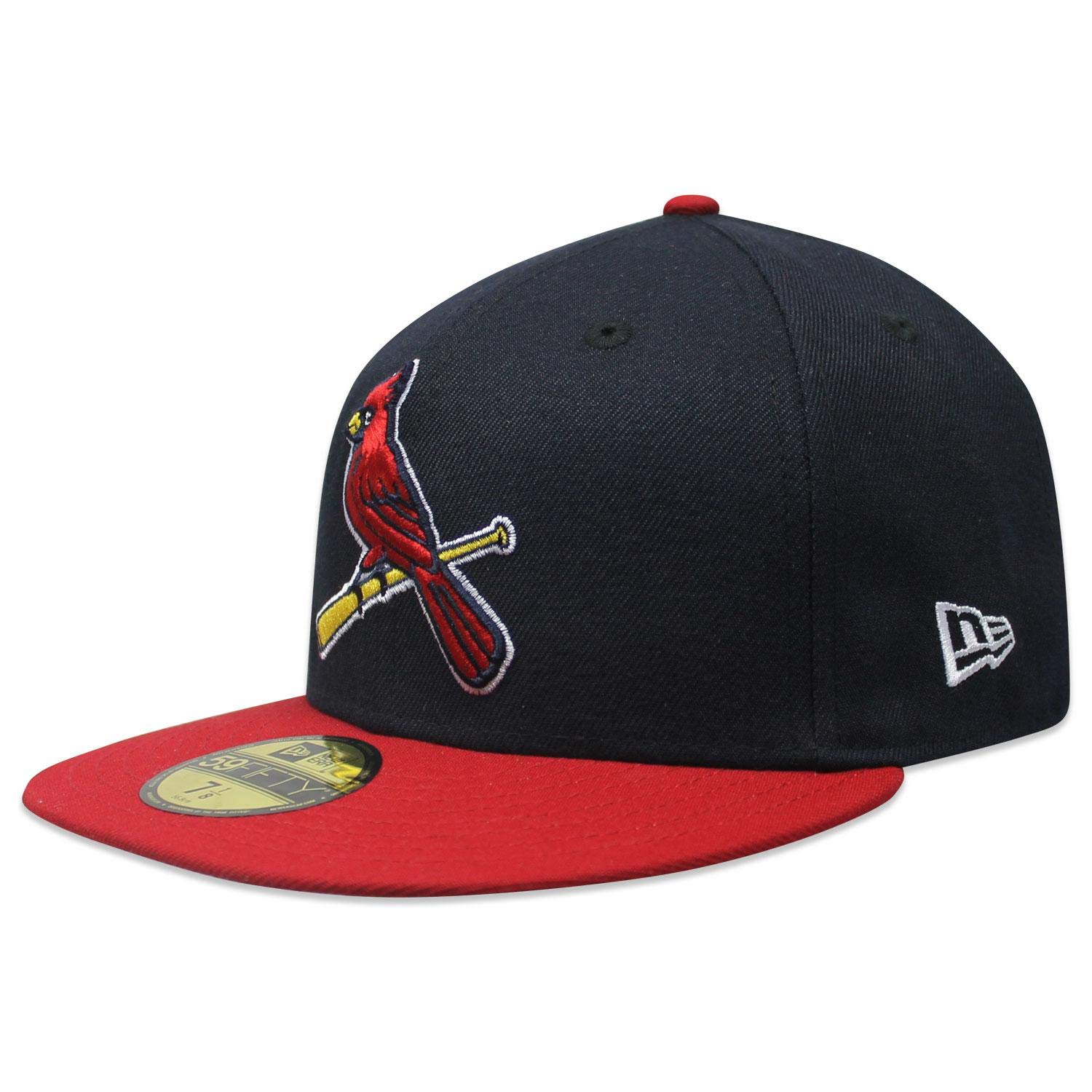

New Era 59 Fifty Louis Cardinals MLB 2017 Authentic Collection Alternate 2 Fitted Blue St. On-Field Hat, Color