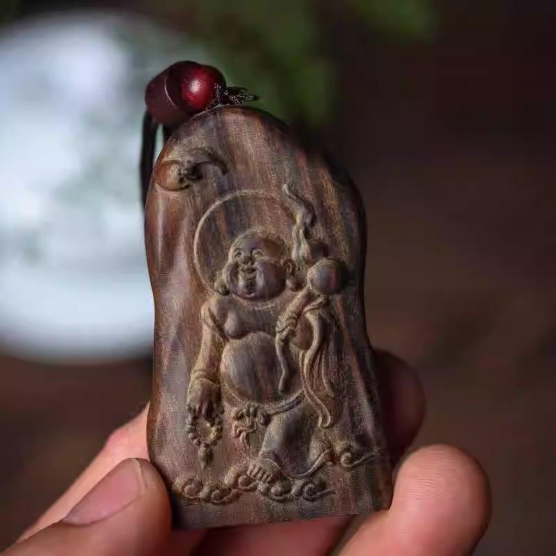 Chengui Zhao Gongming Martial God of Wealth Pendant Necklace – Five Ways God of Wealth Design for Men and Women