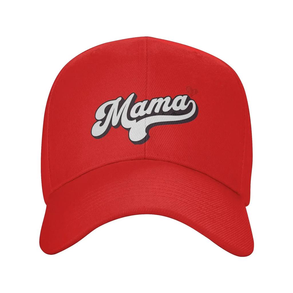 Mama Logo Hat Men Women Casual Wear Letter Golf Hat Adjustable
