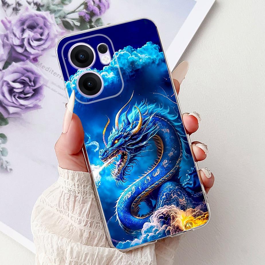 For Oppo Reno 13F 4G Case Reno13 Pro New Fashion Painted Cover Soft Silicone Phone Cases For Oppo Reno 13 Pro Reno13 F 5G Fundas