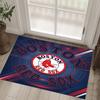 Boston Red Sox Design Crystal Velvet Carpet Cozy Non?Slip Printed Rug For Bedroom Living Room Entrance