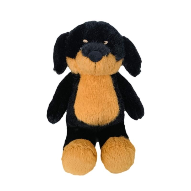 

Cute Rottweiler Puppy Plush Toy With Premium PP Cotton For Childrens Room Decors Christmas Gift 1