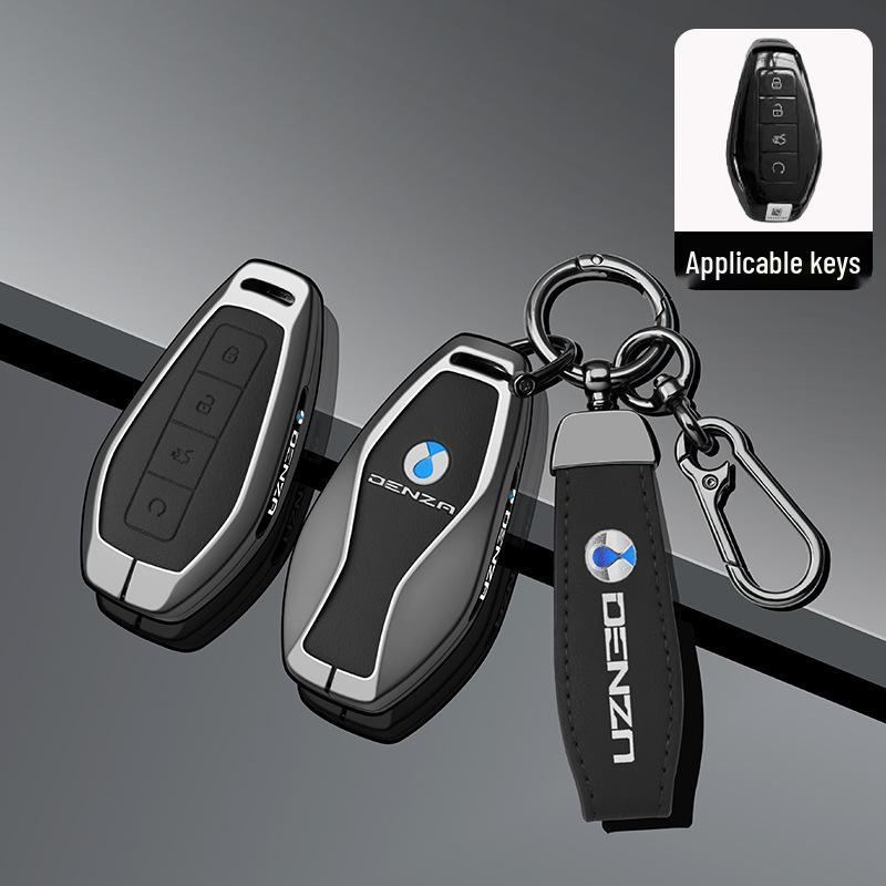 Denza D9, N7, N8, X Key Case and NFC Card Holder Protective Shell with Buckle