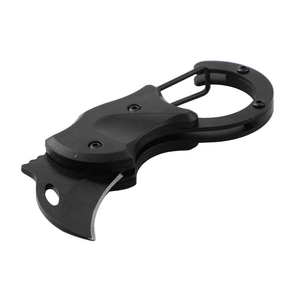 Portable Small Pocket Cutter Carabiner Cutter Box Cutter Keychain Folding Mini Cutter Unboxing Tools Gadgets For Outdoor