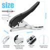 Single Hole Punch 8/15mm Hole Puncher Edge Banding Round Punching Pliers Paper Scrapbook Punches for Home Office School Supplies