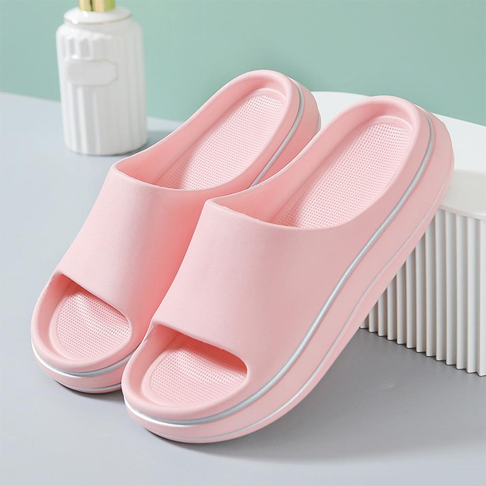 Women Men Pillow Slippers EVA Thick Sole Cloud Slides Non-slip Cloud Slippers Shower Slippers for Indoor and Outdoor