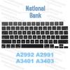 Tasti di ricambio per MacBook Modelli A2442, A2485, A2991, A2992, A3112, A3185, A3186, A3401, A3403