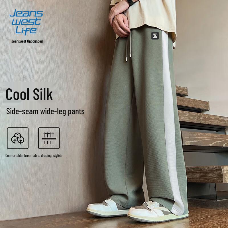 

Мужские спортивные брюки широкого кроя Jeanswest Life из прохладного шелка XL