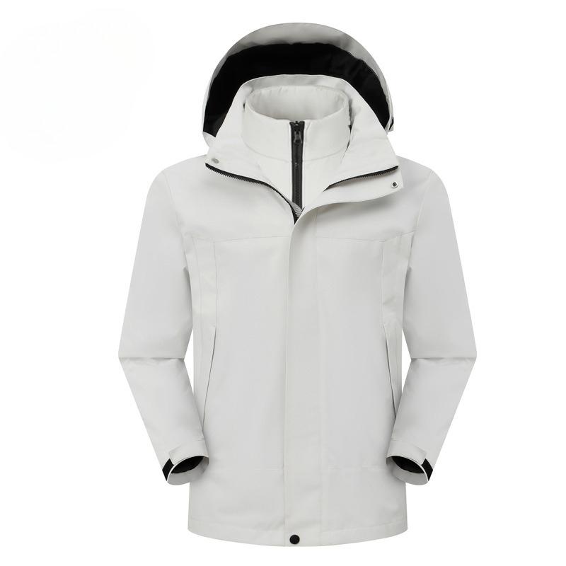 

New Autumn and Winter Three-in-one Jacket for Men and Women Casual Breathable Mountaineering Top Soft Shell Liner Outdoor Sports Jacket S