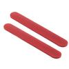 2PCS Motorcycle Reflector Sticker Saddlebag Latch Cover Safety Warning Decal For Harley Dyna Softail Sportster XL Fatboy Touring