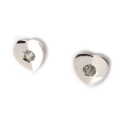 [K4509] - Silberne 'Love'-Ohrringe