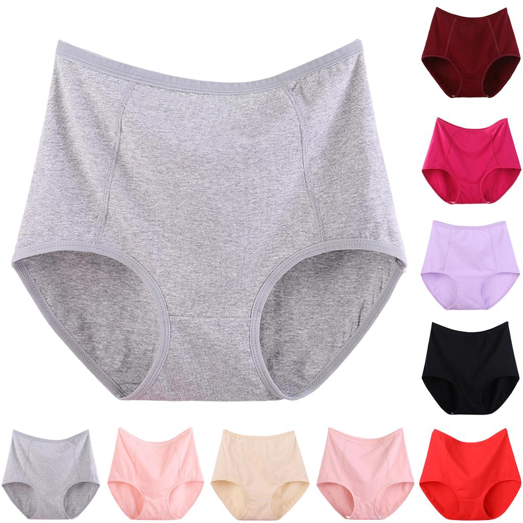 Women's Large Size High Waisted Underwear
