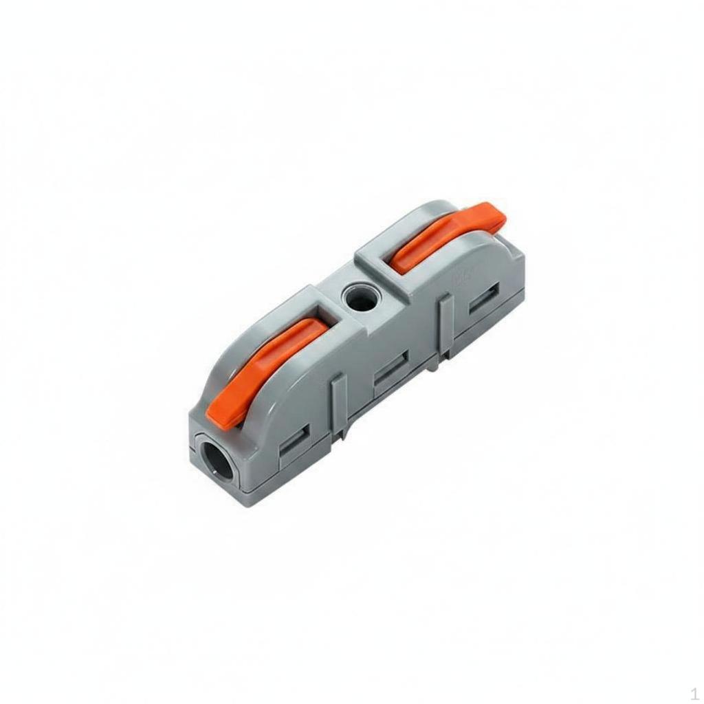 50 Pieces Quick Connect Wire Connector Easy Wiring Reusable Electrical Hardware