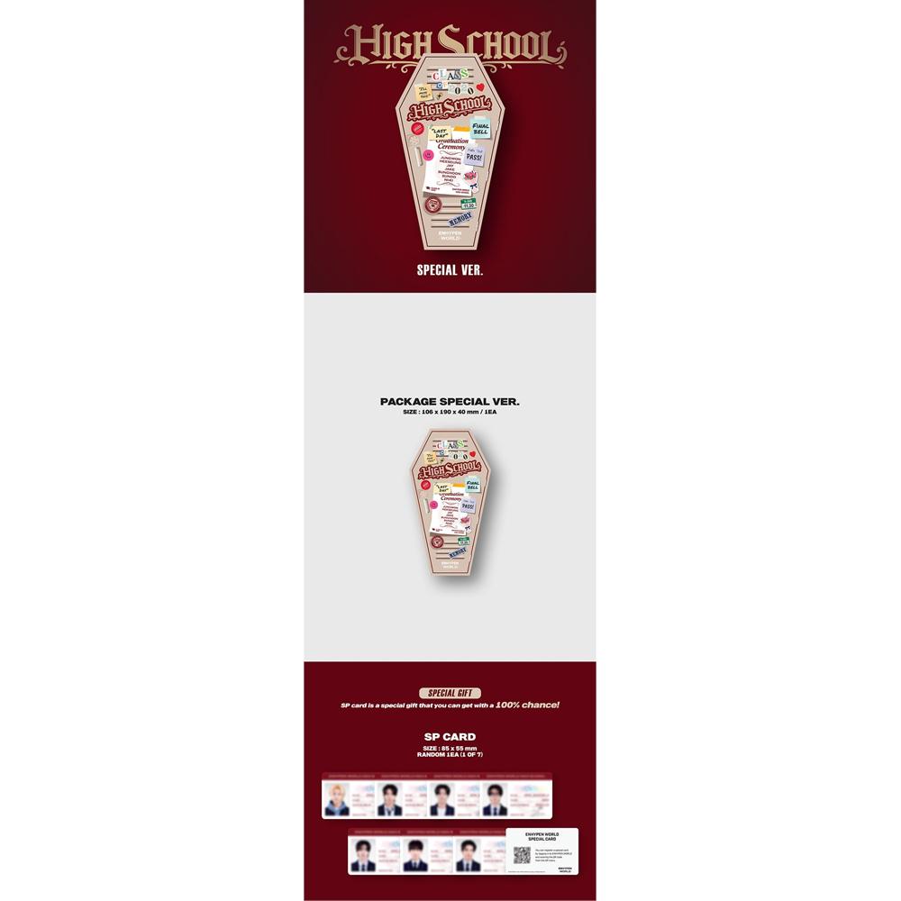 ENHYPEN - [ENHYPEN WORLD Coupon Card Collection] HIGH SCHOOL SPECIAL ver.