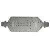 RC Car Chassis Plate Aluminium Alloy CNC RC Car Upgrade Part for ZD Racing 1 7 MX 07