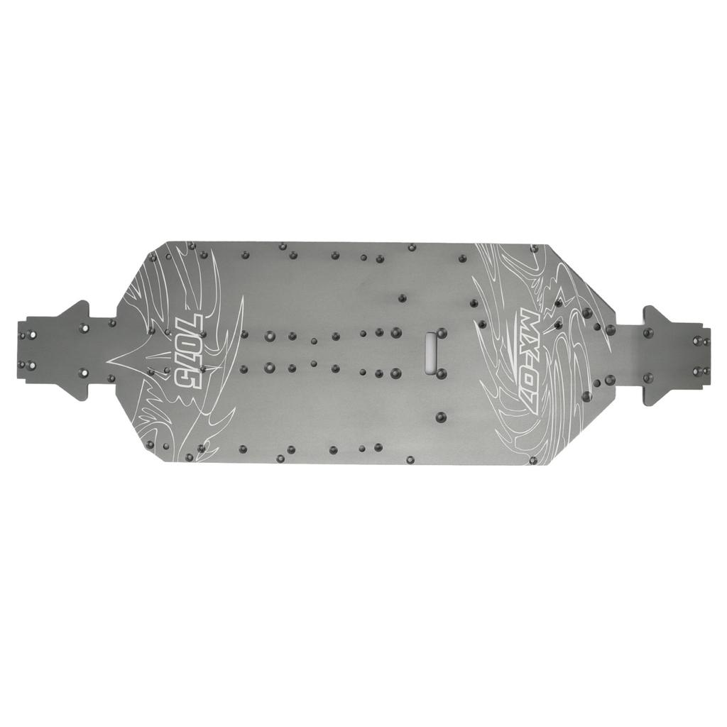 RC Car Chassis Plate Aluminium Alloy CNC RC Car Upgrade Part for ZD Racing 1 7 MX 07