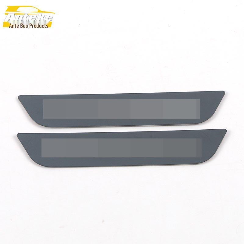 Rear Guard Plate for T55 Models - Stainless Steel Tailgate Protection Pedal Modification Accessory