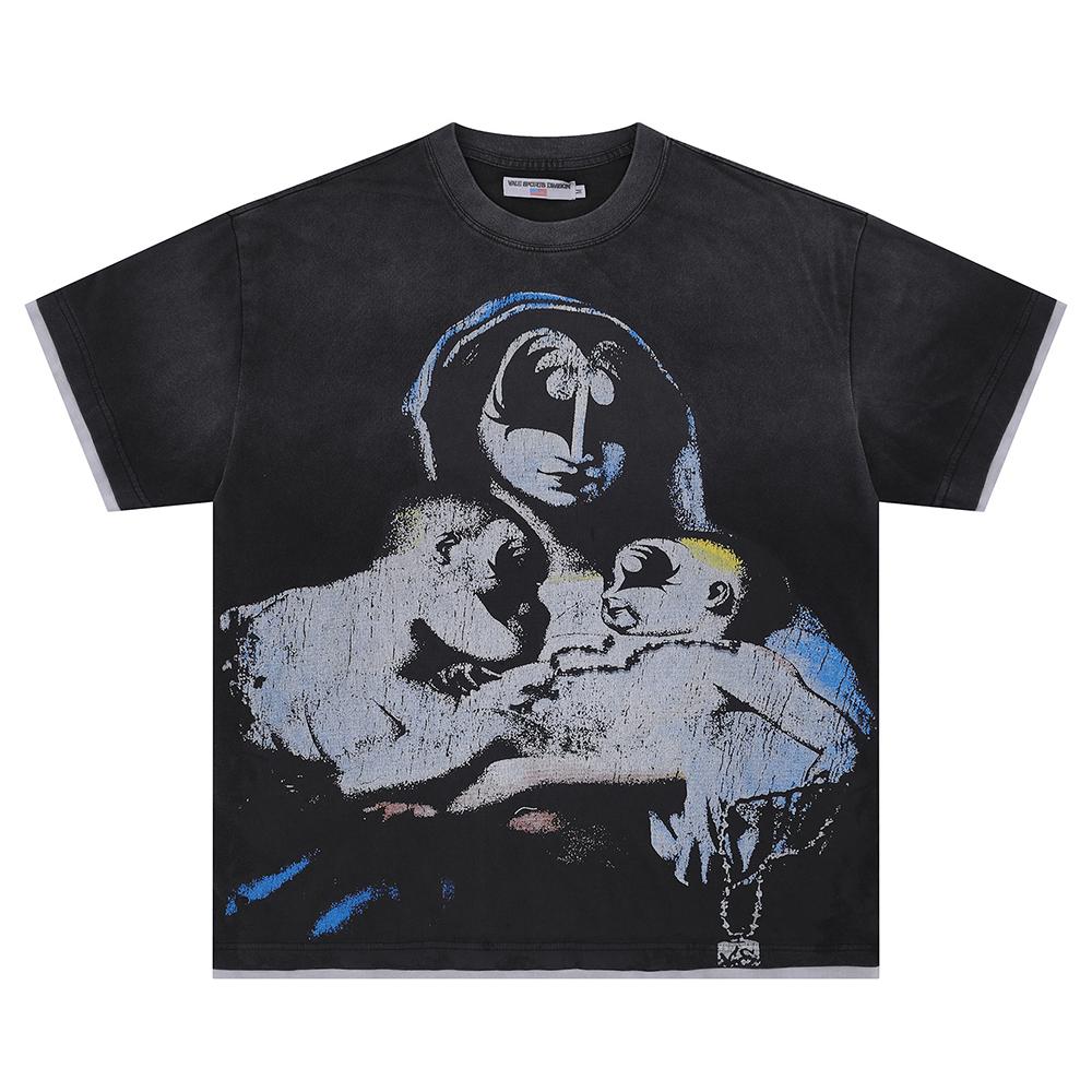 

V103 VALE HEAVY METAL TEE Summer Street Trendy T-shirt XL