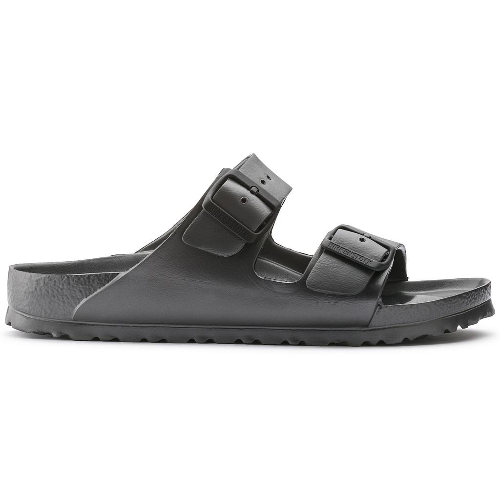 Women's Birkenstock Arizona Essentials EVA Narrow Anthracite Clogs for Narrow Feet Foam Black (1001498)