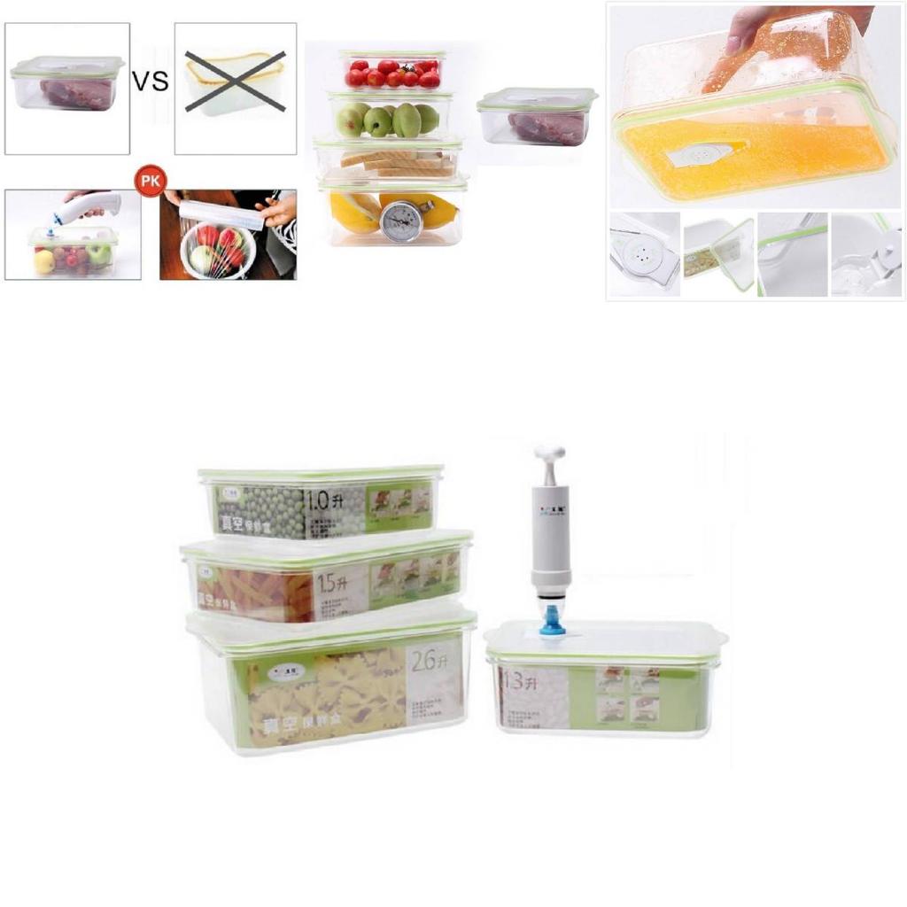 High-quality Microwave Safe Square Vacuum Seal Lunch Box For Fresh Storage