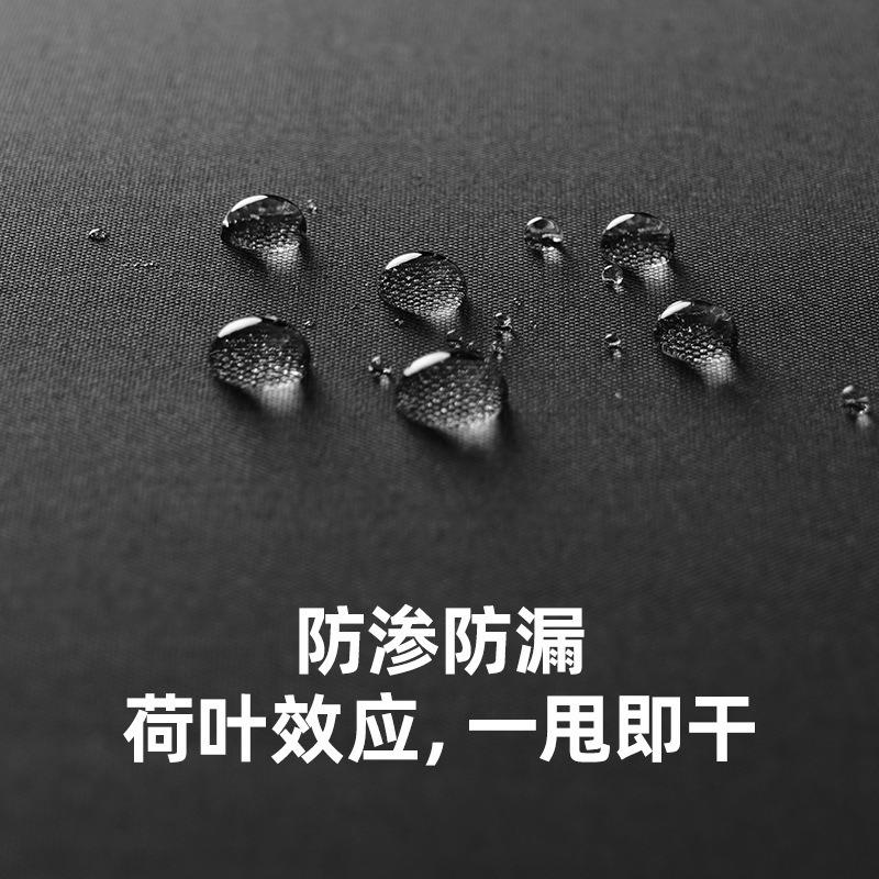 Large oversized umbrella, male and female triple double weather and rain umbrella, enlarged reinforcement, student folding thickened parasol