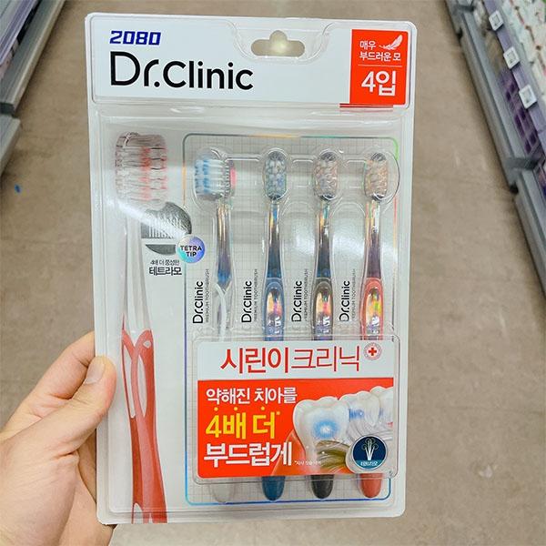 2080 Dr. Clinic Sensitive Teeth Toothbrush 4P x 2P One thing