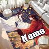 Custom Name Personalized Heaven Official's Blessing Print Carpet, Versatile Home Decor Rug, for Playroom, Apartment, Balcony, Entryway, Hallway Gift