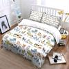 Multiple Sizes Cartoon Farm Animal Pattern Bedding Set 1 Duvet Cover 2 Pillowcases For Adult And Children Luxury Gift Full Size