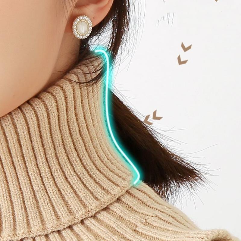 New Autumn Winter Women's Fake Collar High Neck Neck Protector Neck Protector Windproof Knit Warm Neck Cover