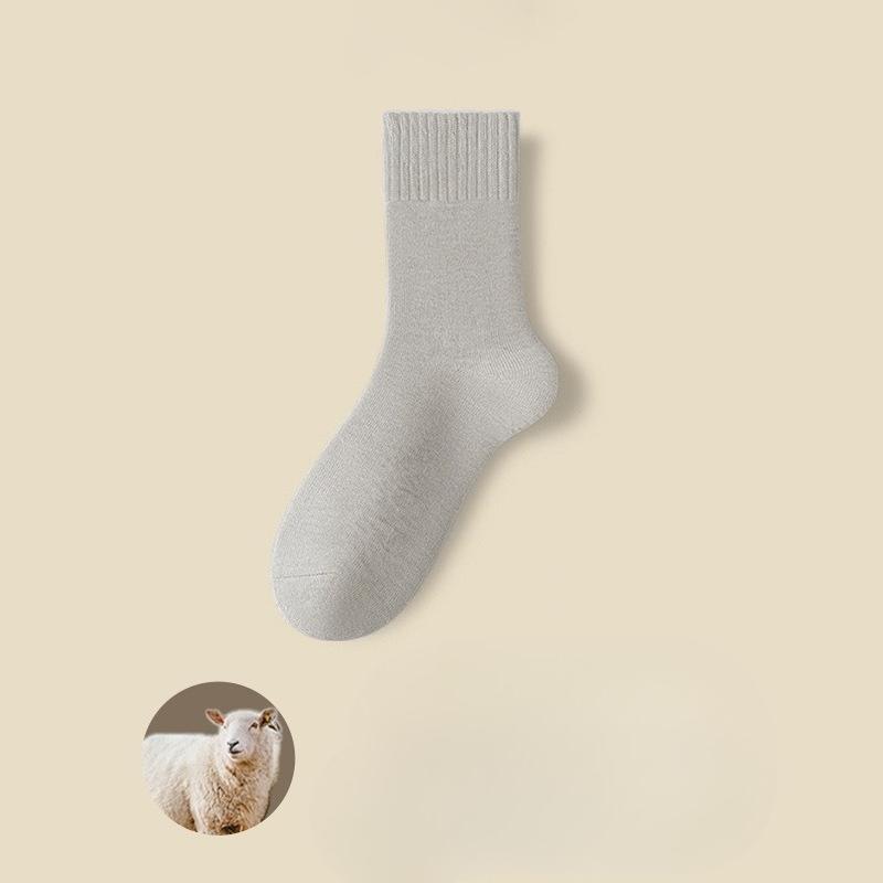 Woolen Socks for Men, Thickened and Warm Sleep Socks for Autumn and Winter, Heat-locking and Non-shedding Cashmere Socks, Thick Socks