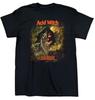 NEW ACID WITCH Band Evil Sound Screamers Cotton Black  T Shirt EN828 Unisex T-Shirt