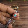 Genuine Amazonite Beaded Handmade Healing Reiki Chakra Boho Women Bracelet Gifts