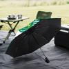 Sporting football Crest Automatic Folding Umbrella - 8-Rib Travel Umbrella with Auto Open/Close & Portable Gifts for holidays or birthdays