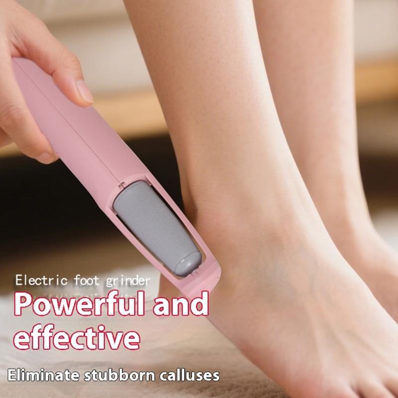 Electric Foot Grinder Wireless Remove Dead Skin Calluses Crack Hard Cracked Skin Pedicure Tool Waterproof Foot Cleaner