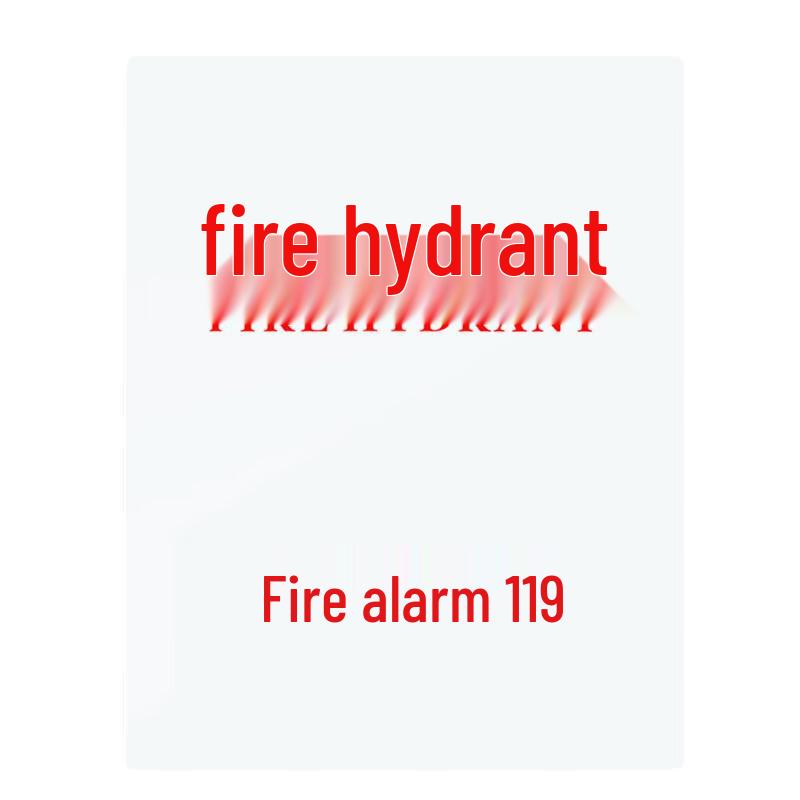 Acrylic Fire Hydrant Box Panel