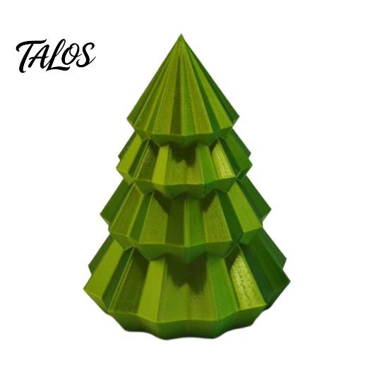 Durable Plastic Holiday Decoration 3D Printed Christmas Tree Fidget Toy with Middle Finger Figurine, Modern Minimalist Anti-fade Ornament Desk Decor,