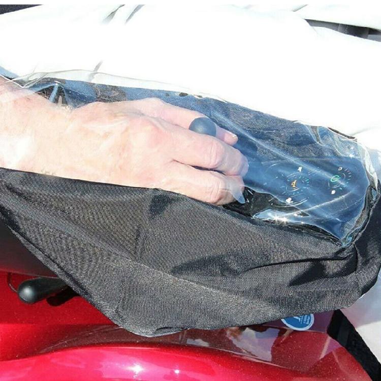 Daily Wheelchair Control Pad Cover Waterproof Rain Cover with Clear Panel and 35 X 15 Cm Size Guide for Outdoor Use In Wet Weather
