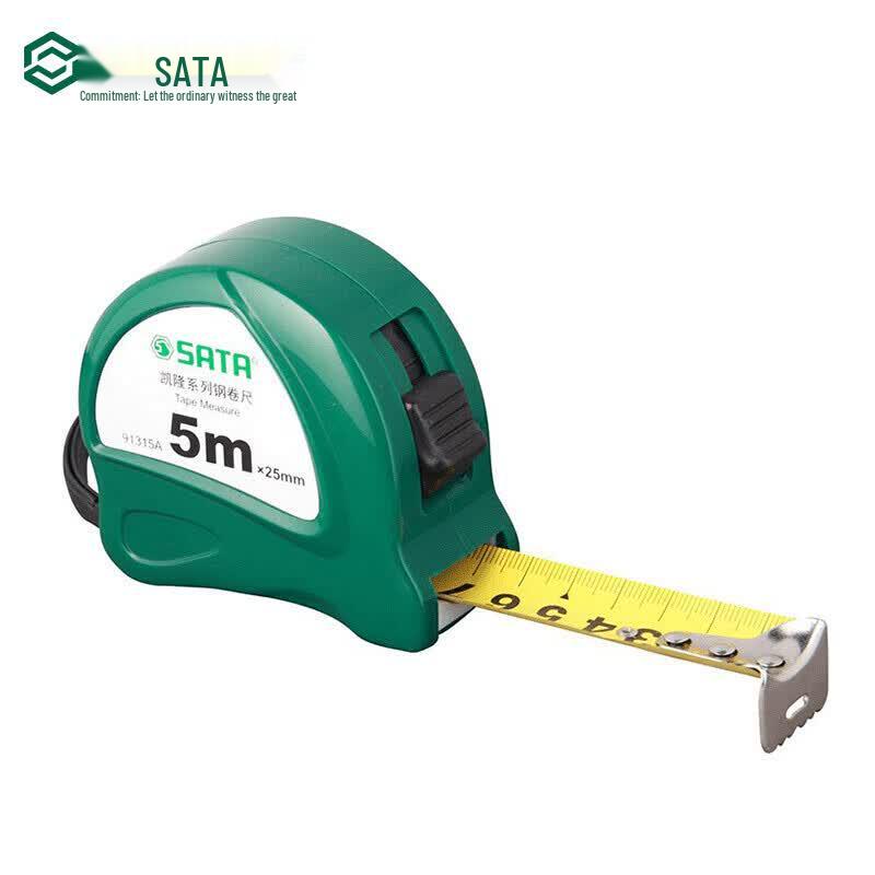 SATA 91315A Steel Tape Measure 5m x 25mm 5m x 25mm
